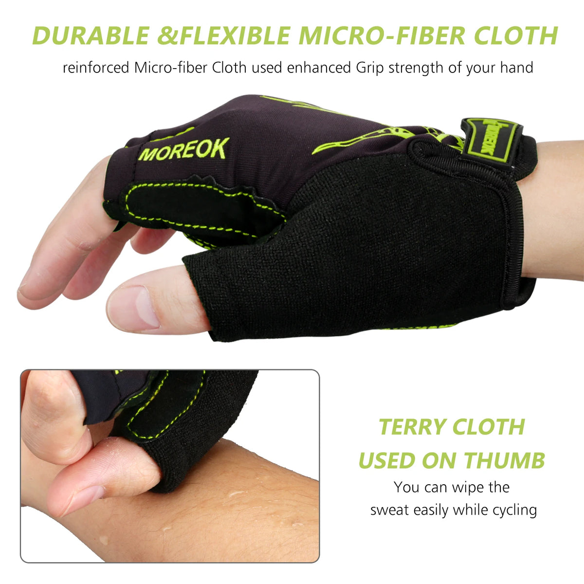 MOREOK Bike Gloves