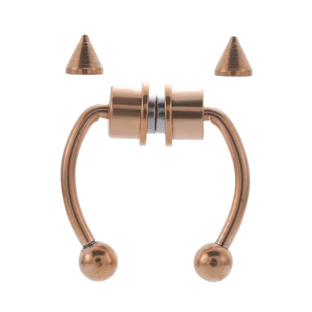 Magnetic Fake Nose Ring Hoop Set by DrPerfect