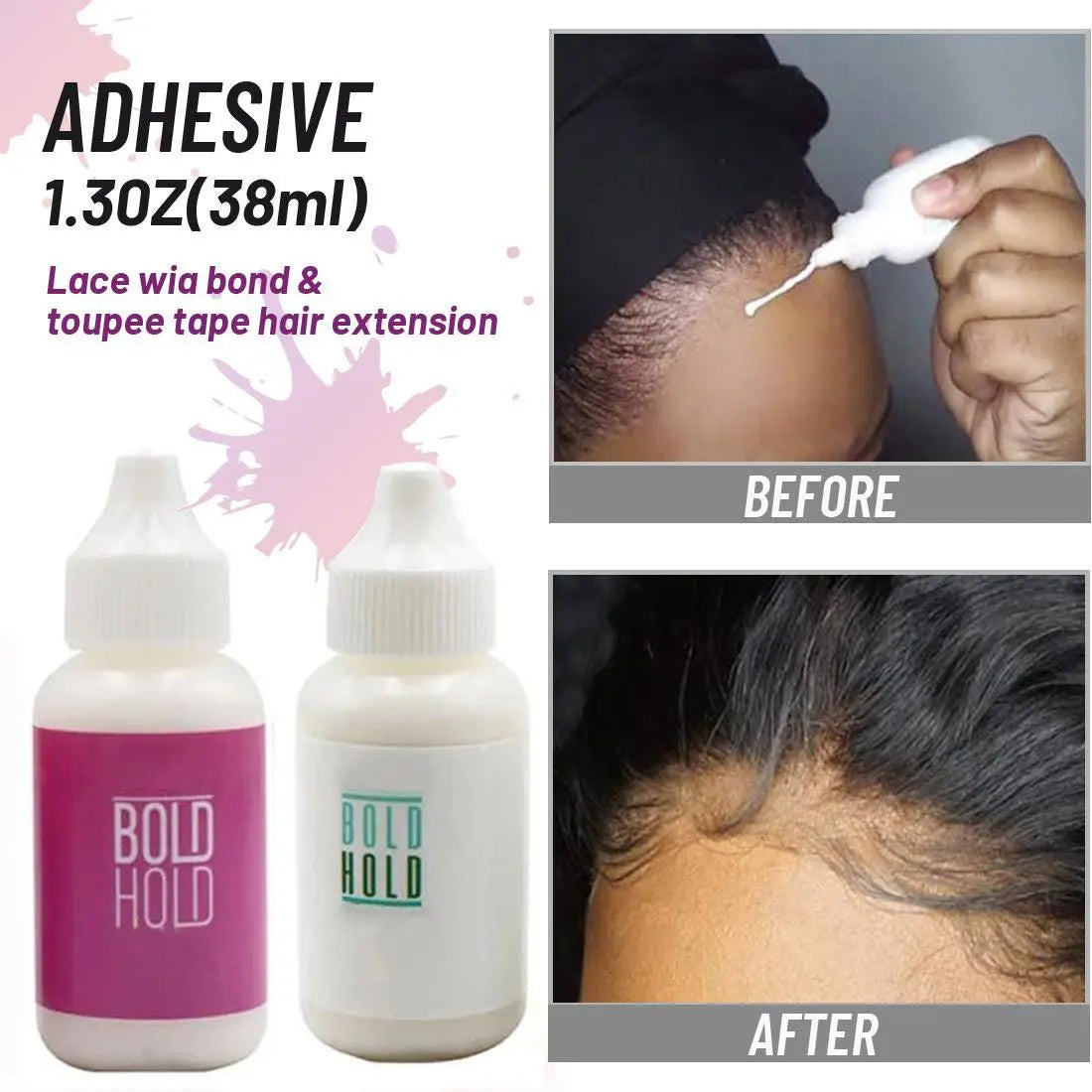Lace Glue Bold Hold Waterproof