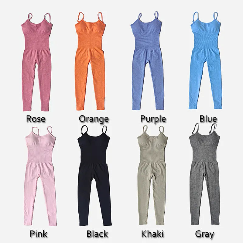 Kozi Trends Seamless Jumpsuit: Elevate Your Fitness in Style