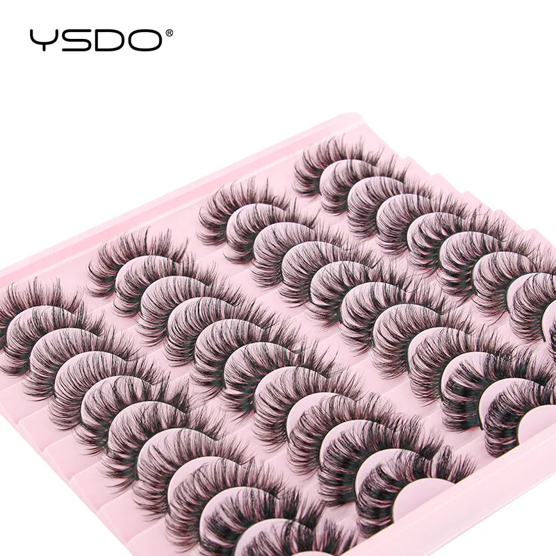 Pairs 3D Eyelashes Natural ThickFalse Eyelashes