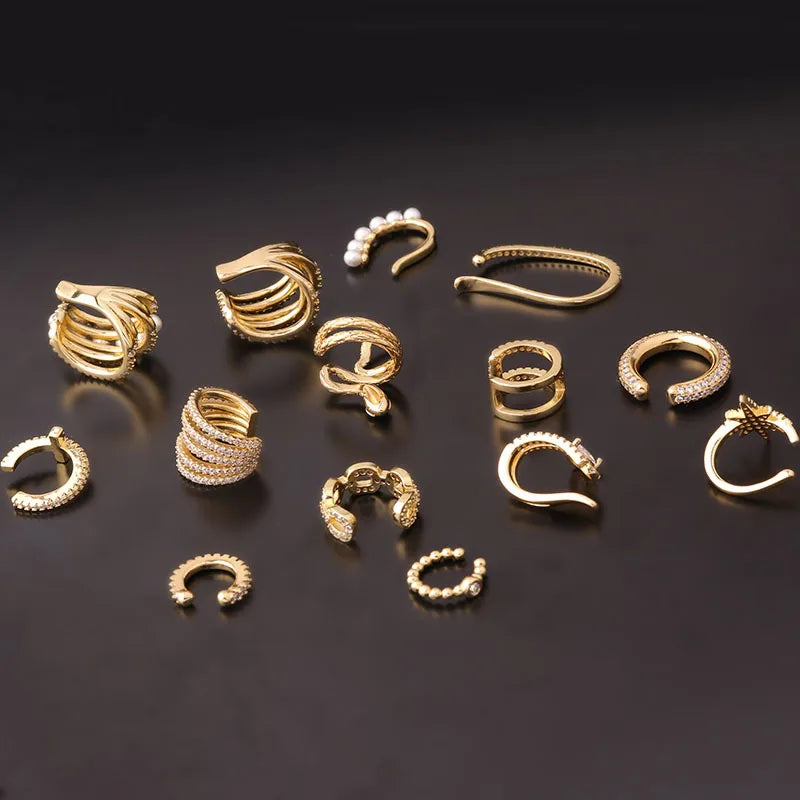 1PC Fake Piercing Ear Clip