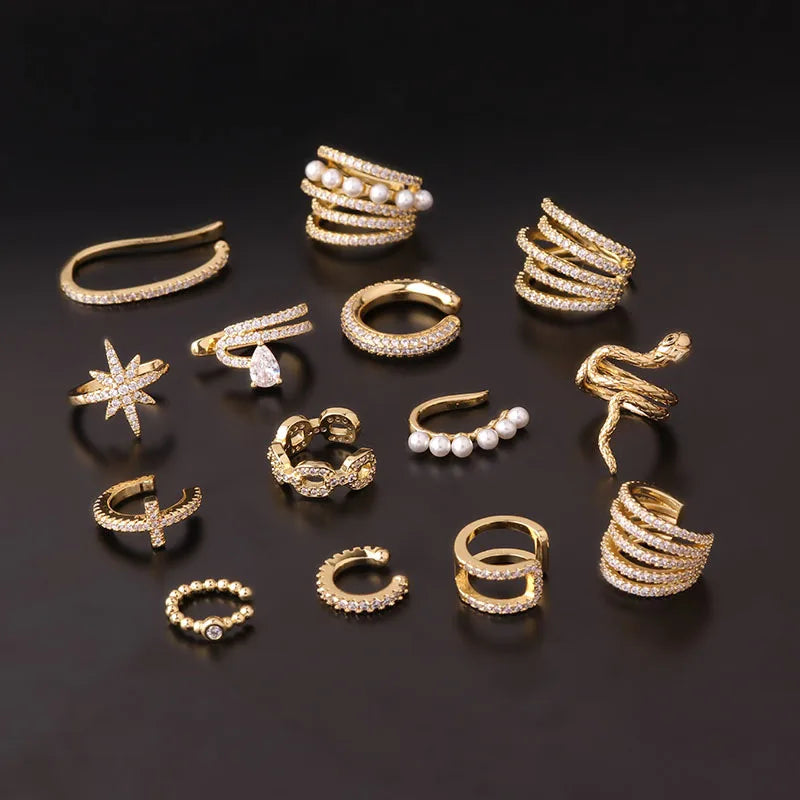 1PC Fake Piercing Ear Clip
