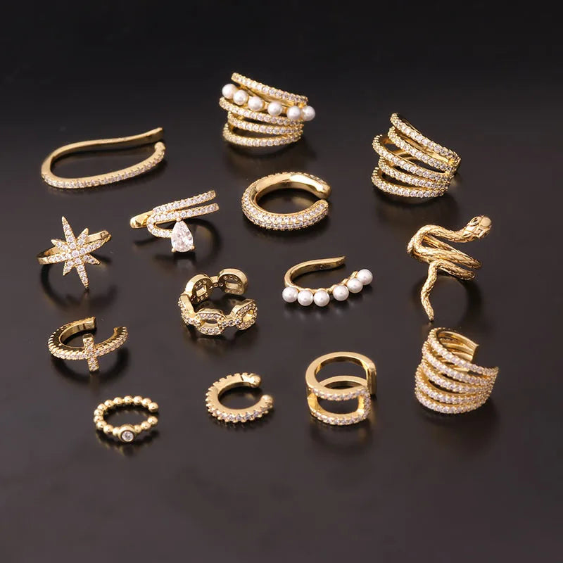 1PC Fake Piercing Ear Clip