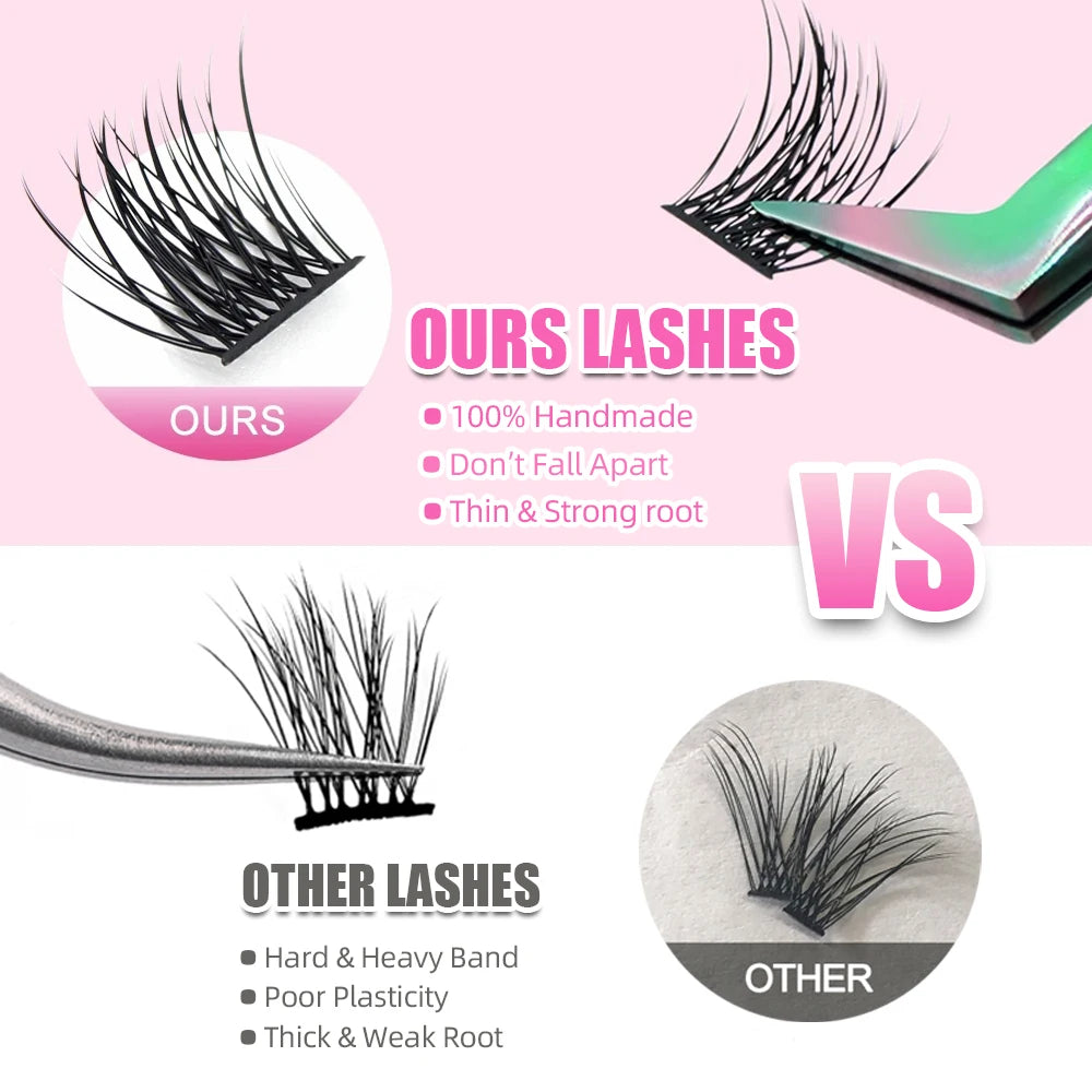120 PCS Cluster Lashes