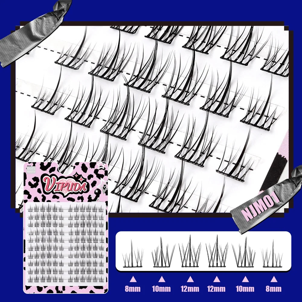VIPUDA 10 Row DIY Lash Extensions