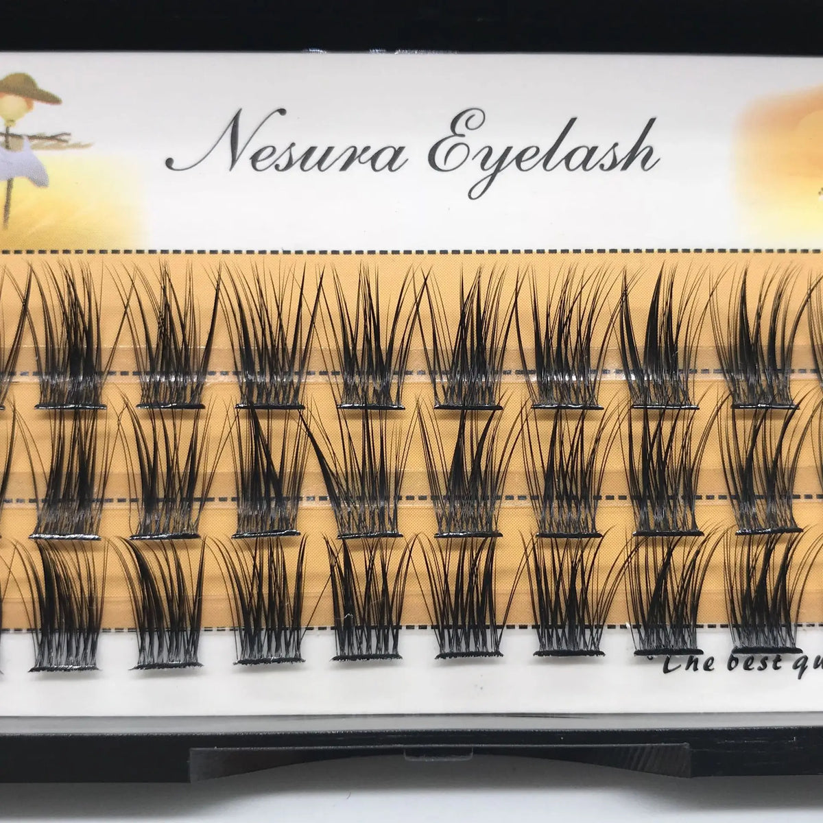 QSTY 3D Fluffy Single Cluster False Lashes