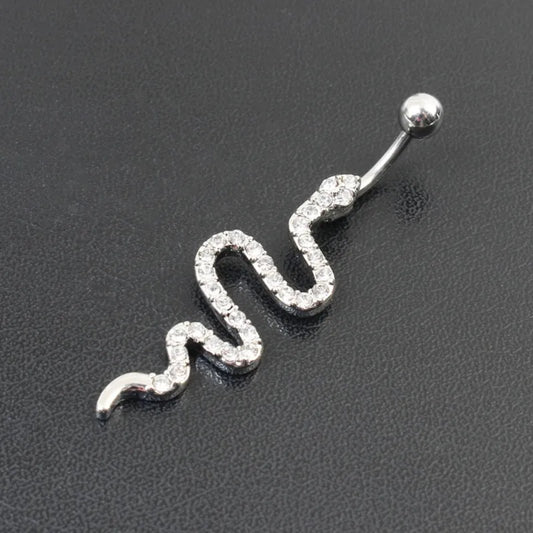 Snake Design Belly Button Rings by DrPerfect