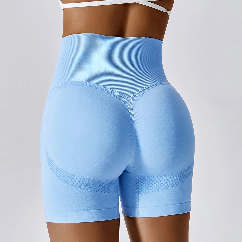 Women Shorts Seamless Sports Shorts