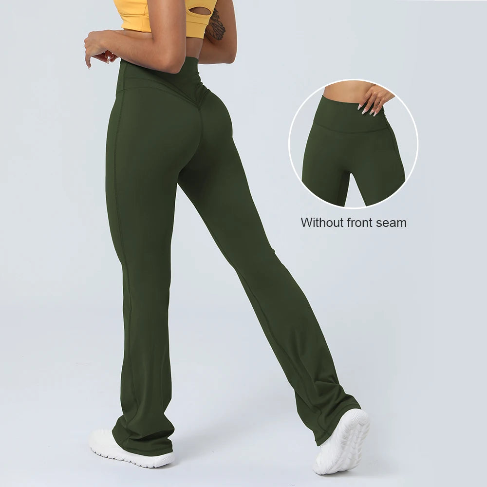 Women Yoga Flare Leggings