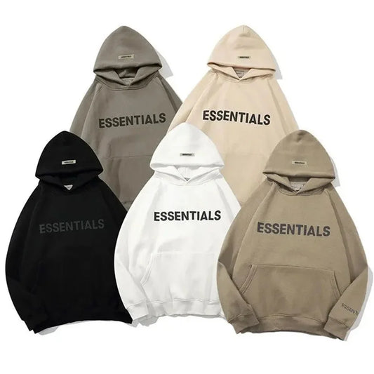 Essentials Pattern-Printed Hoodie