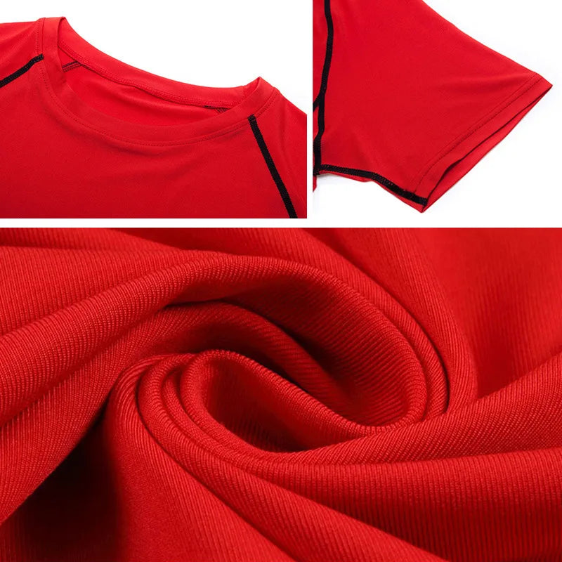 Fitness T-Shirts Shirt Elastic
