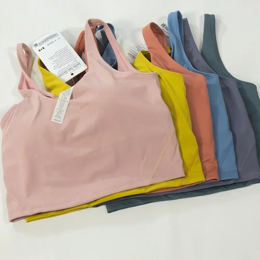 Fitness Running Street Women's Yoga Bra Align Sports Crop Tops