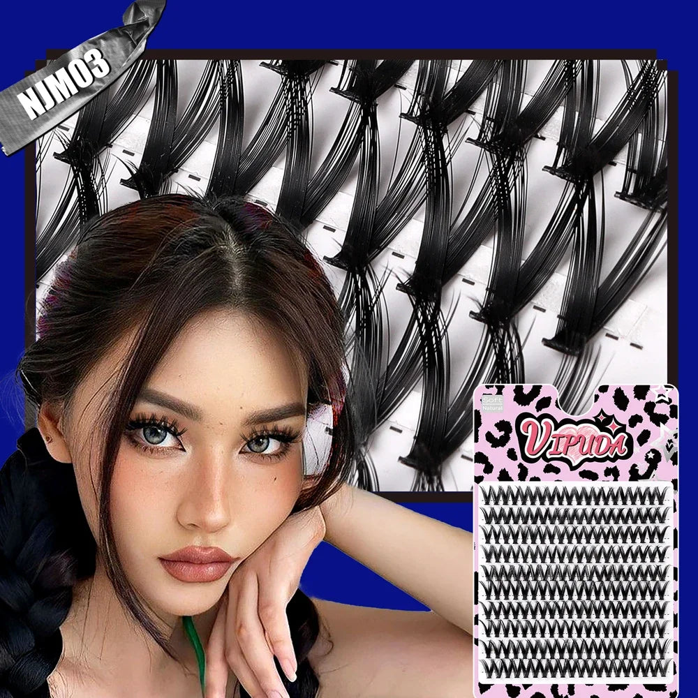 VIPUDA 10 Row DIY Lash Extensions