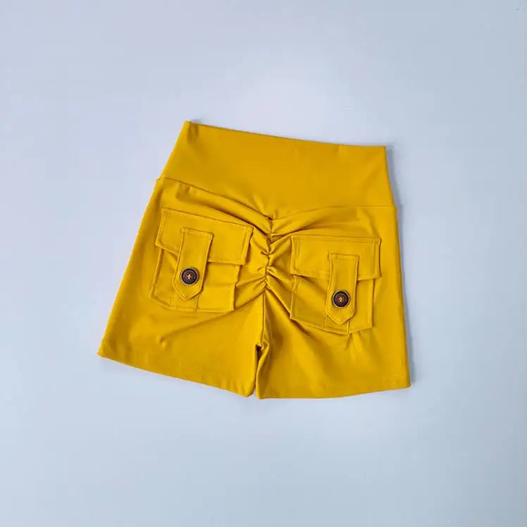 Kozi Hip Lifting Yoga Shorts