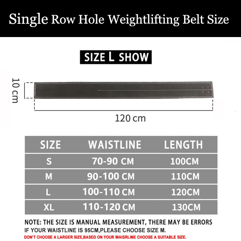 Adjustable Weightlifting Belt