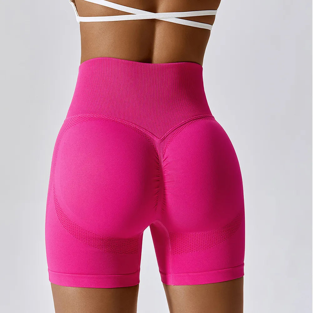 Women Shorts Seamless Sports Shorts