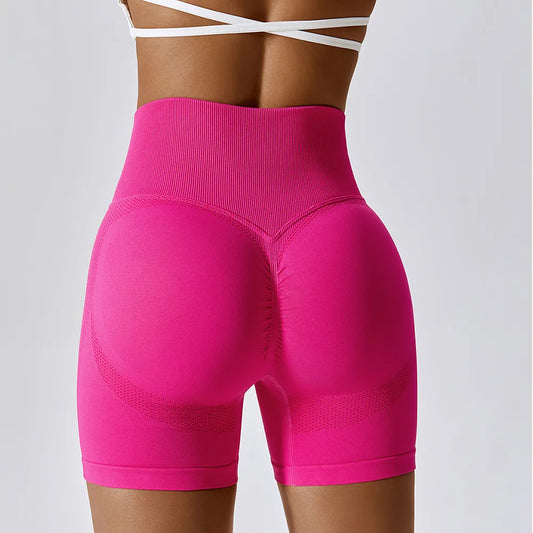 Women Shorts Seamless Sports Shorts