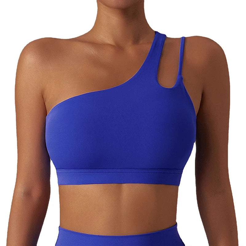 KoziFlex One-Shoulder Sports Bra