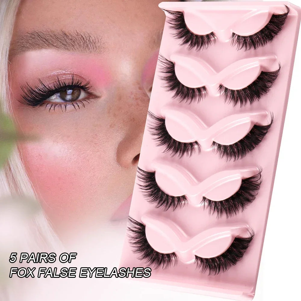 Kozi Trends 5 Pairs Manga Lashes