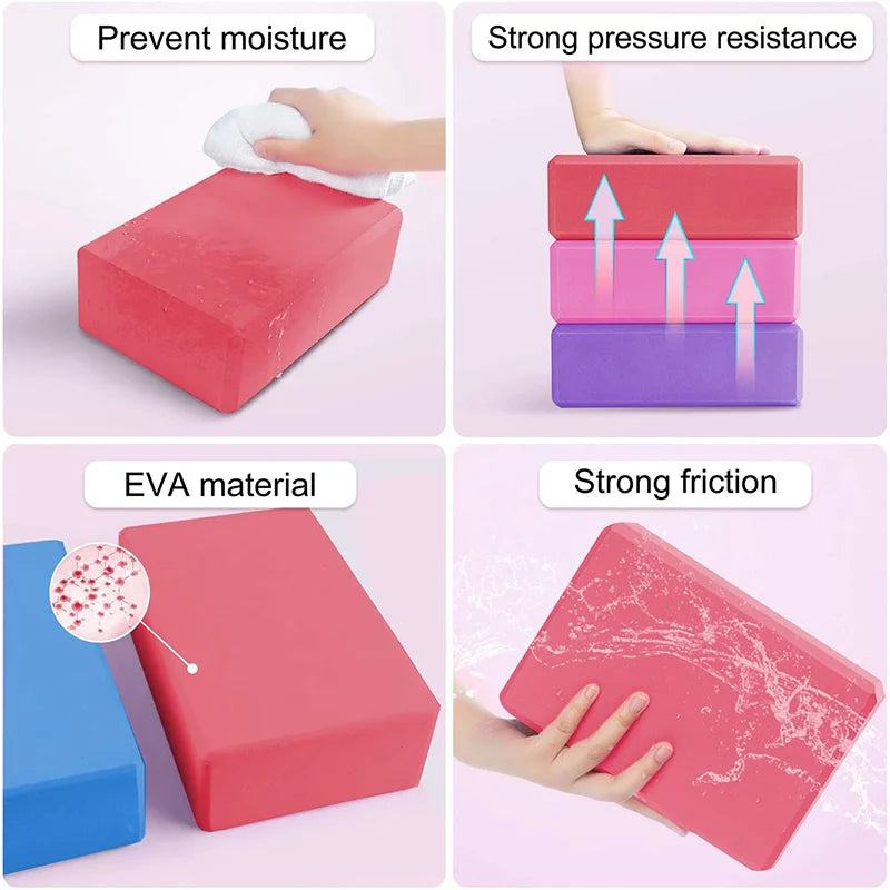 1pc Yoga High-Density Foam Block