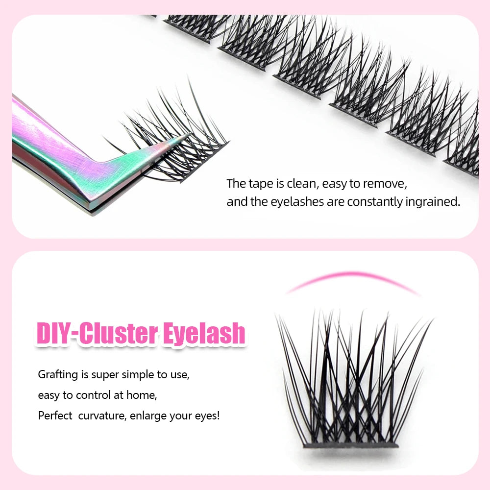 120 PCS Cluster Lashes