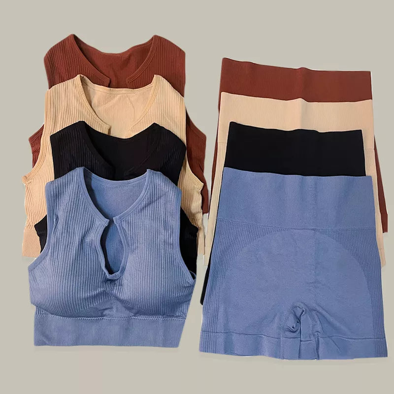 Kozi Trends Seamless Yoga Set: Where Comfort Meets Style