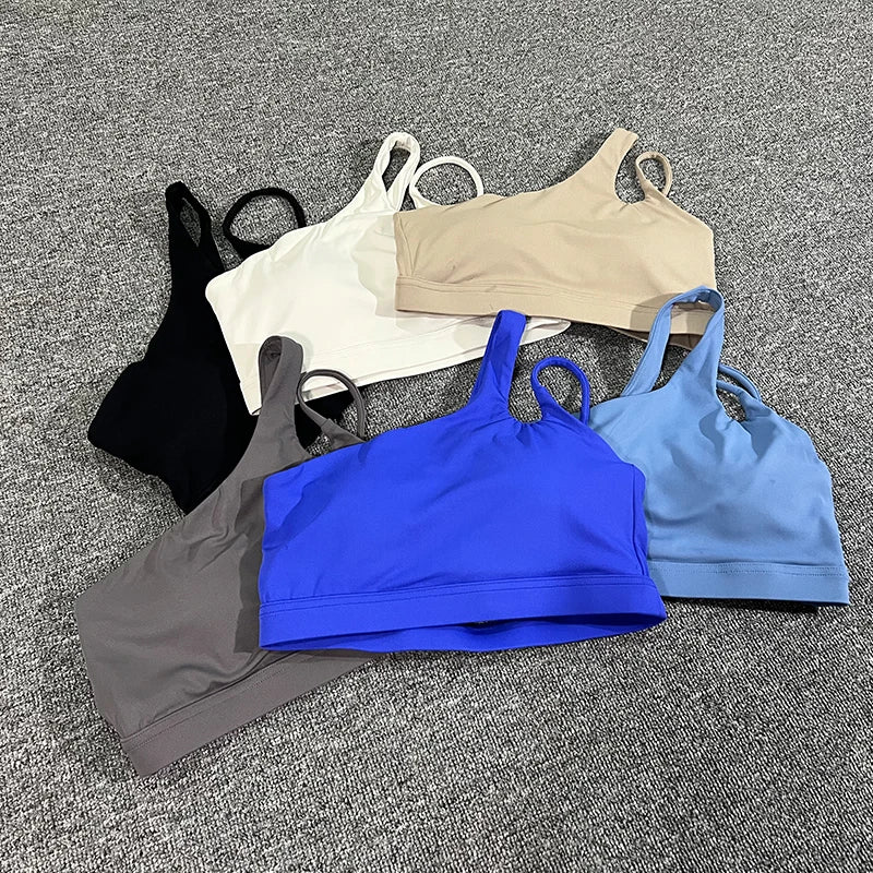 KoziFlex One-Shoulder Sports Bra