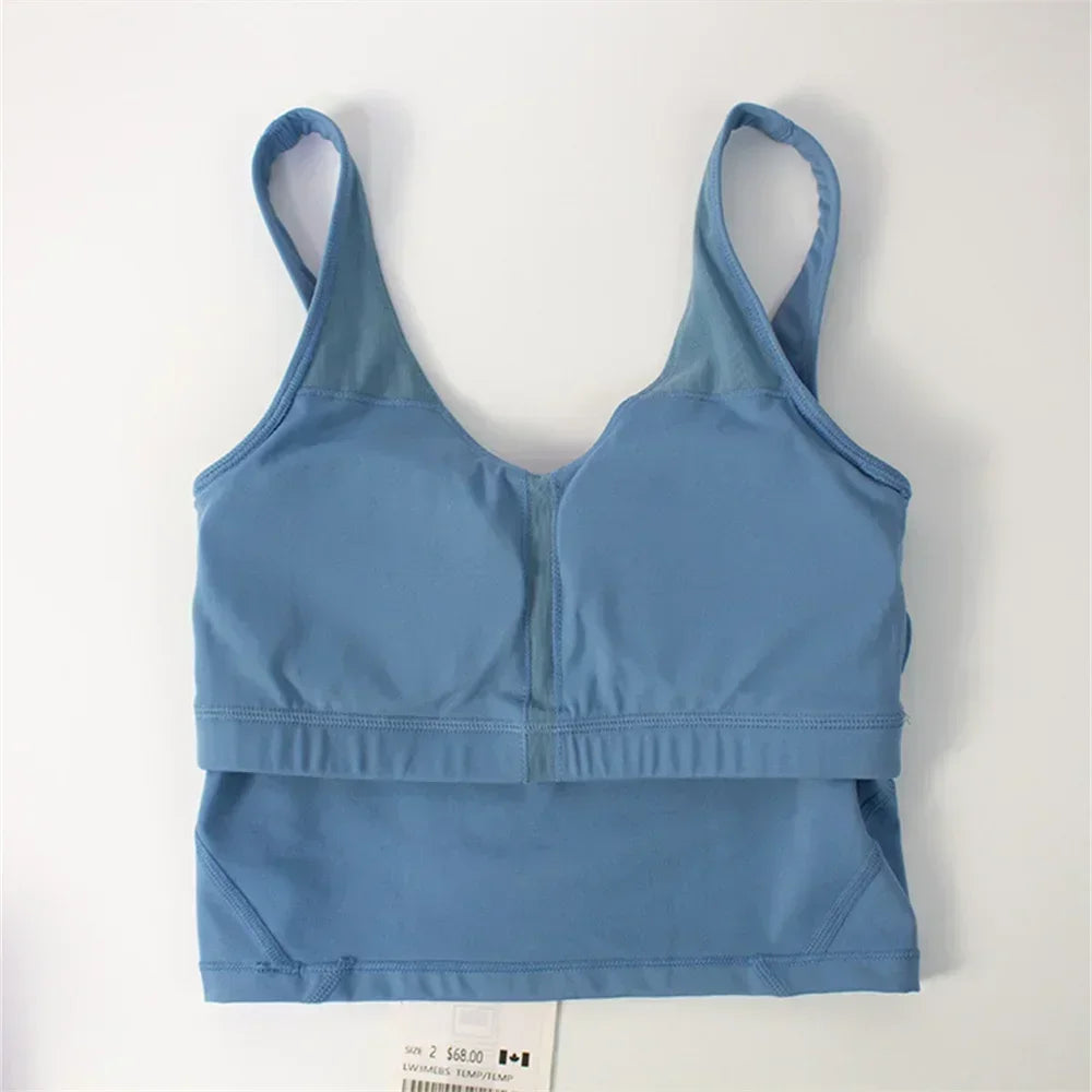 Fitness Running Street Women's Yoga Bra Align Sports Crop Tops