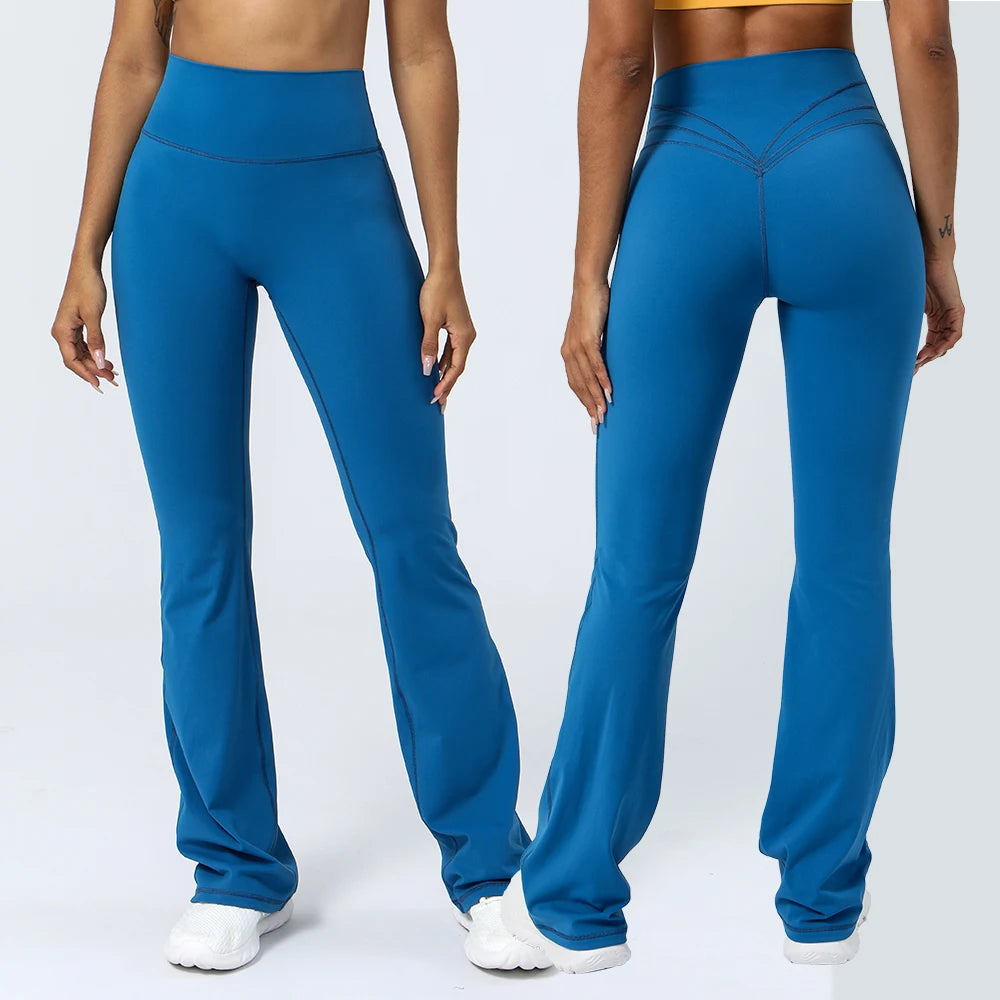 Women Yoga Flare Leggings