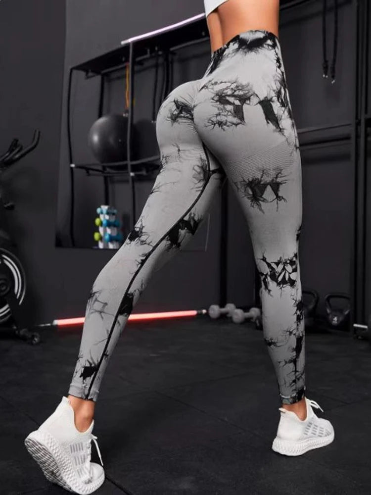 WAREBALL Tie Dye Yoga Pants
