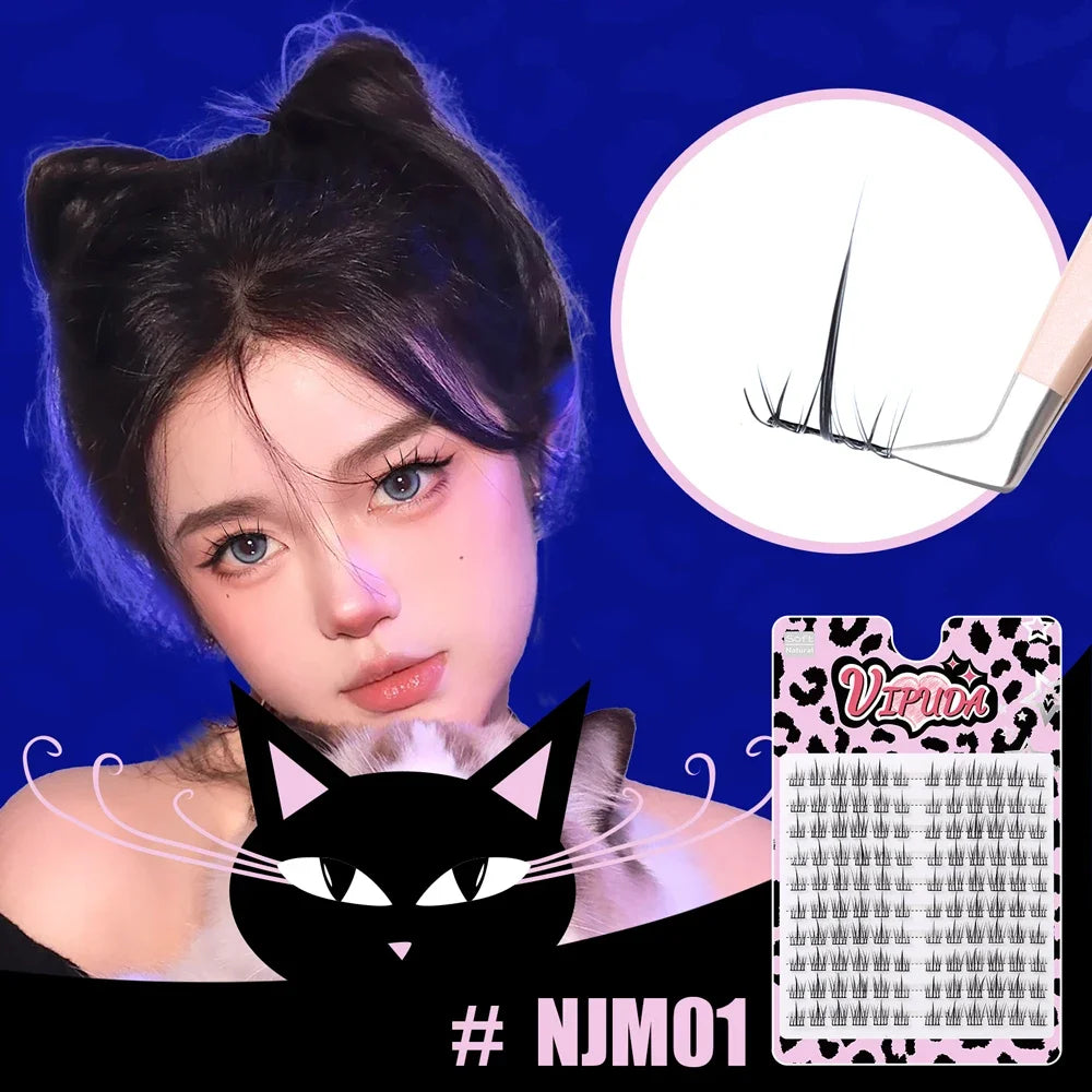 VIPUDA 10 Row DIY Lash Extensions