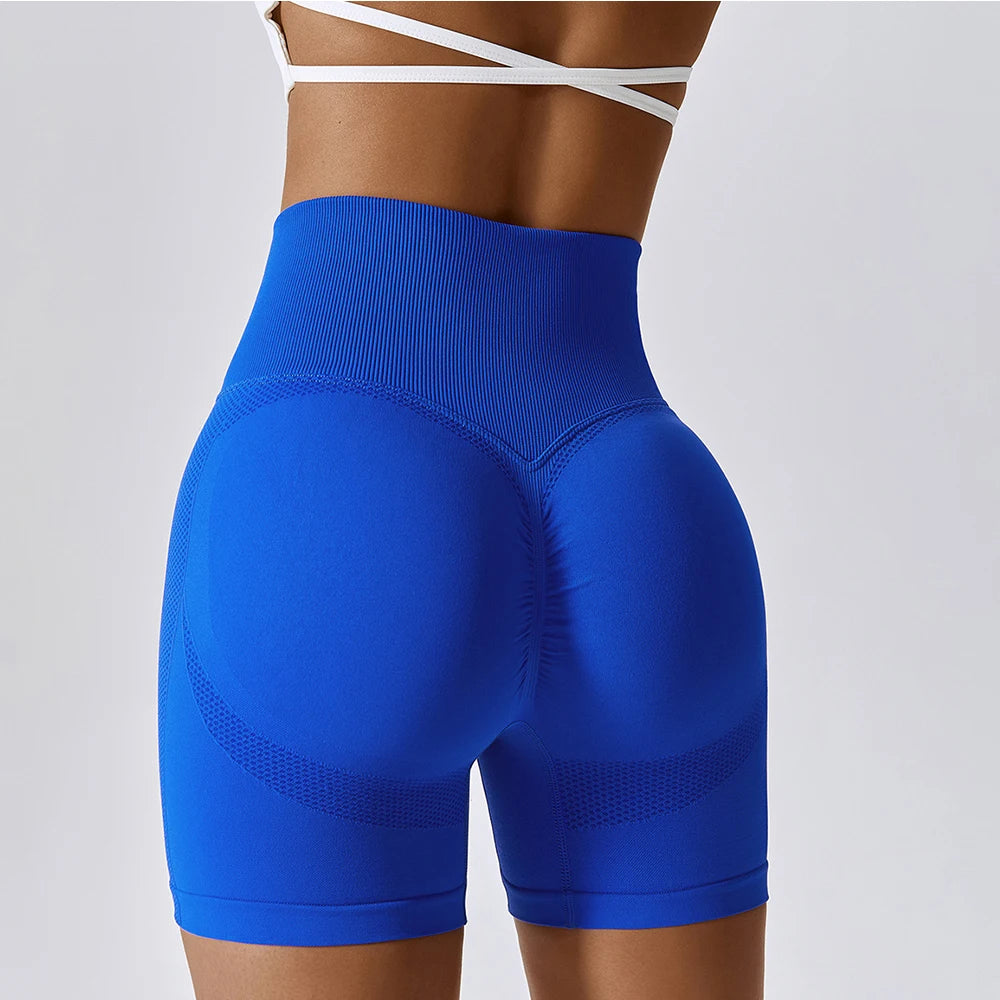 Women Shorts Seamless Sports Shorts