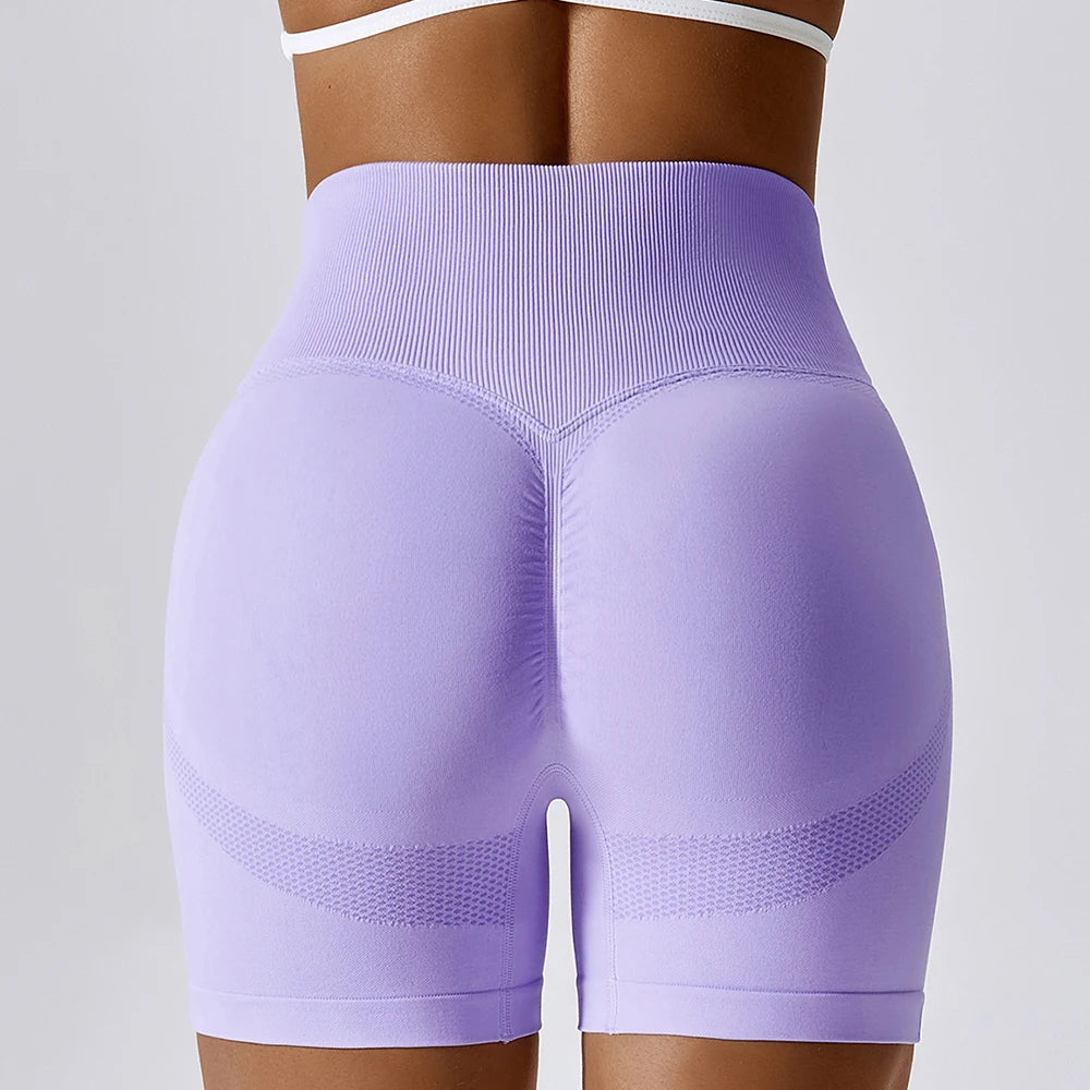 Women Shorts Seamless Sports Shorts